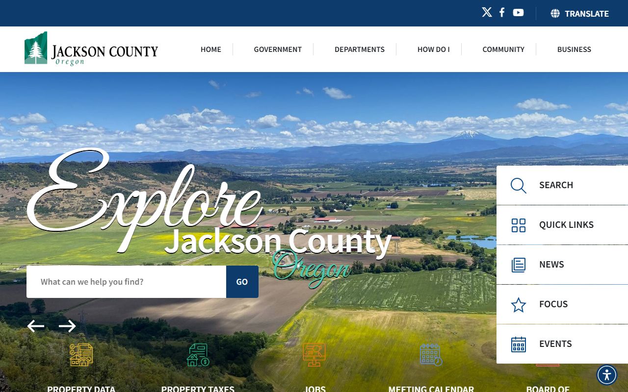 Jackson County Sheriff office for law enforcement records