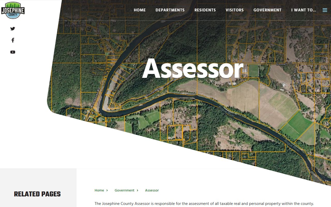 Josephine County assessor office for property records