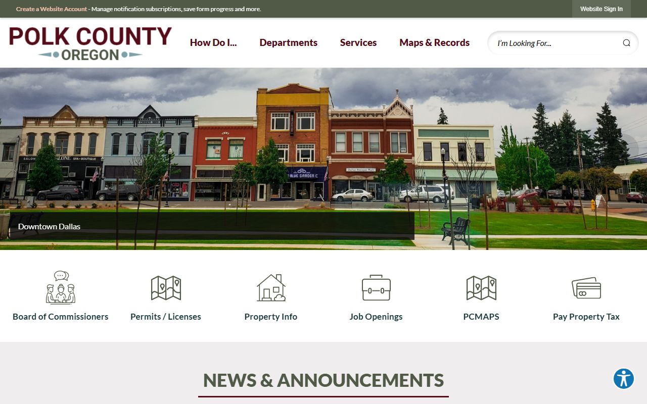 Polk County Assessor office for public records