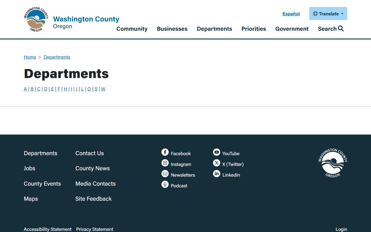 Washington County Assessment and Taxation records search